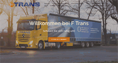 Desktop Screenshot of ftrans.de